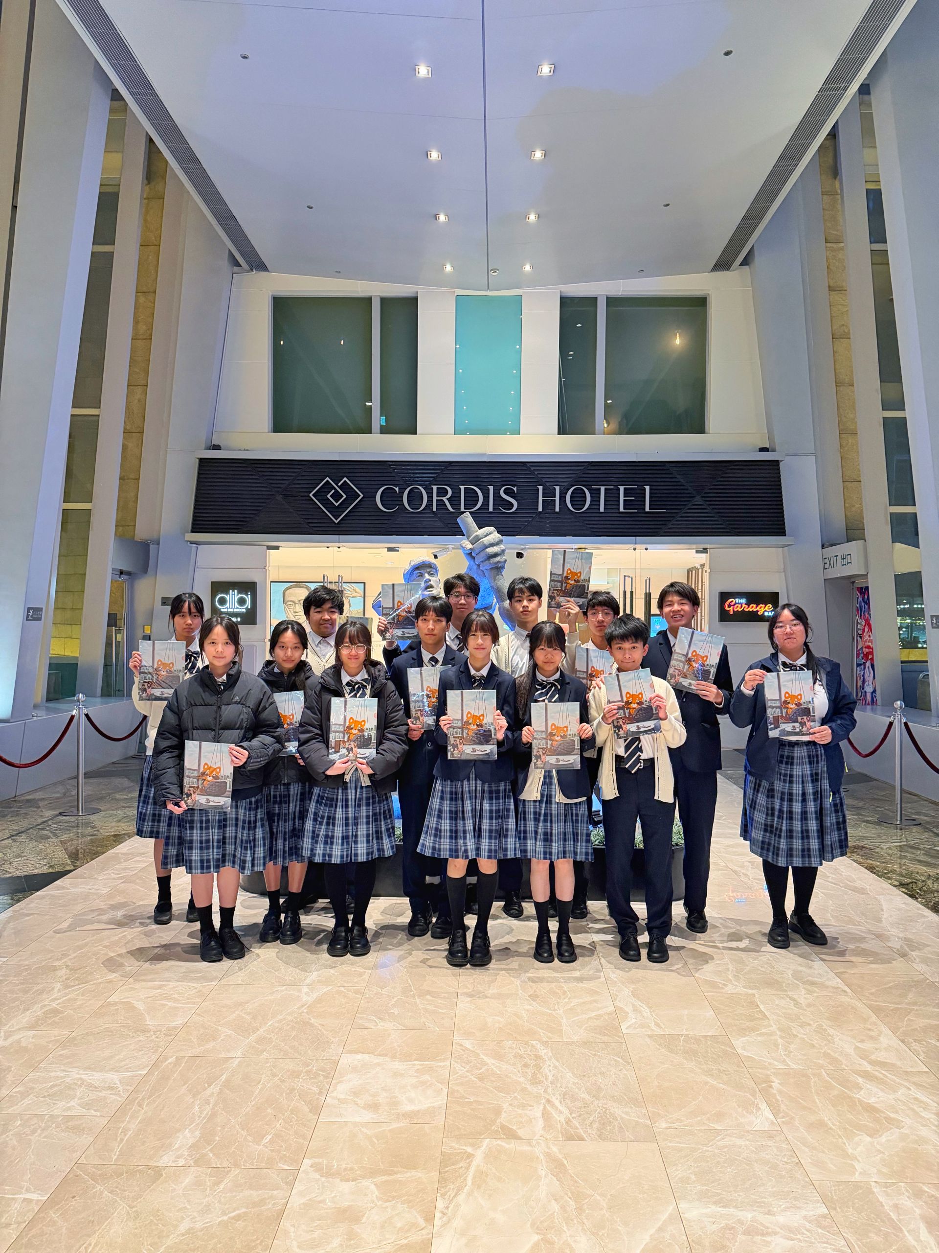 旅遊與款待科 餐桌禮儀工作坊及酒店導賞