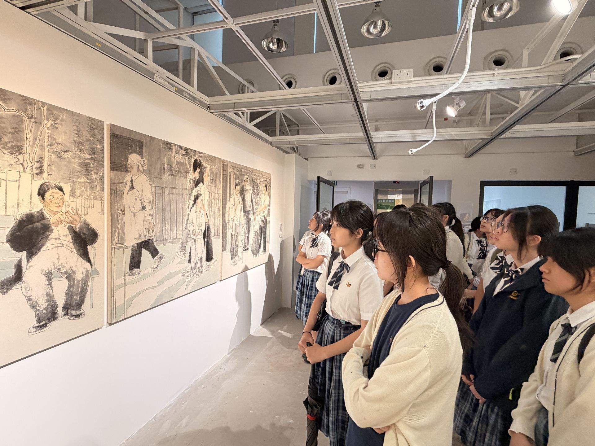 參觀香港中文大學 - 中大藝術本科畢業展